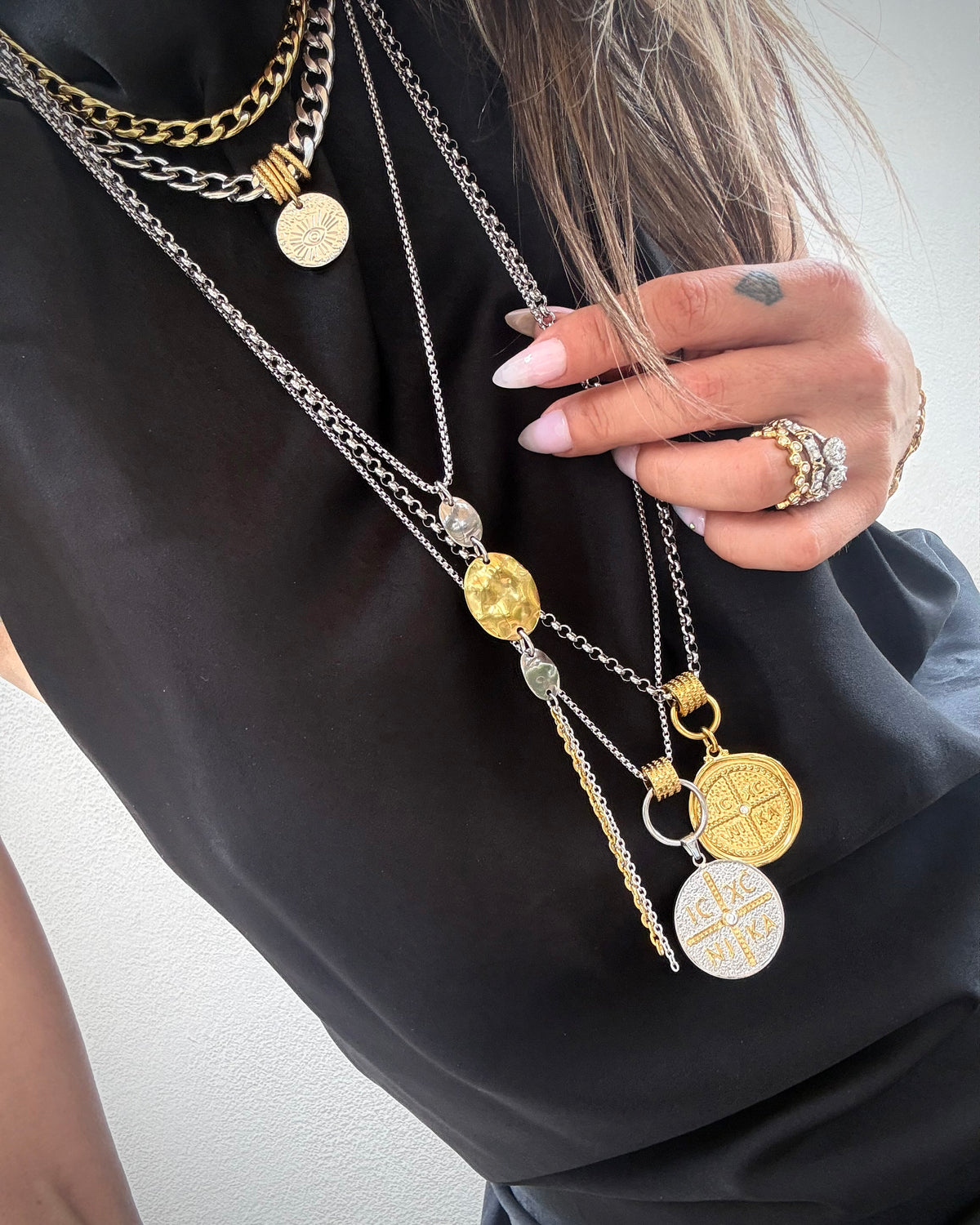 DUAL MIX NECKLACE