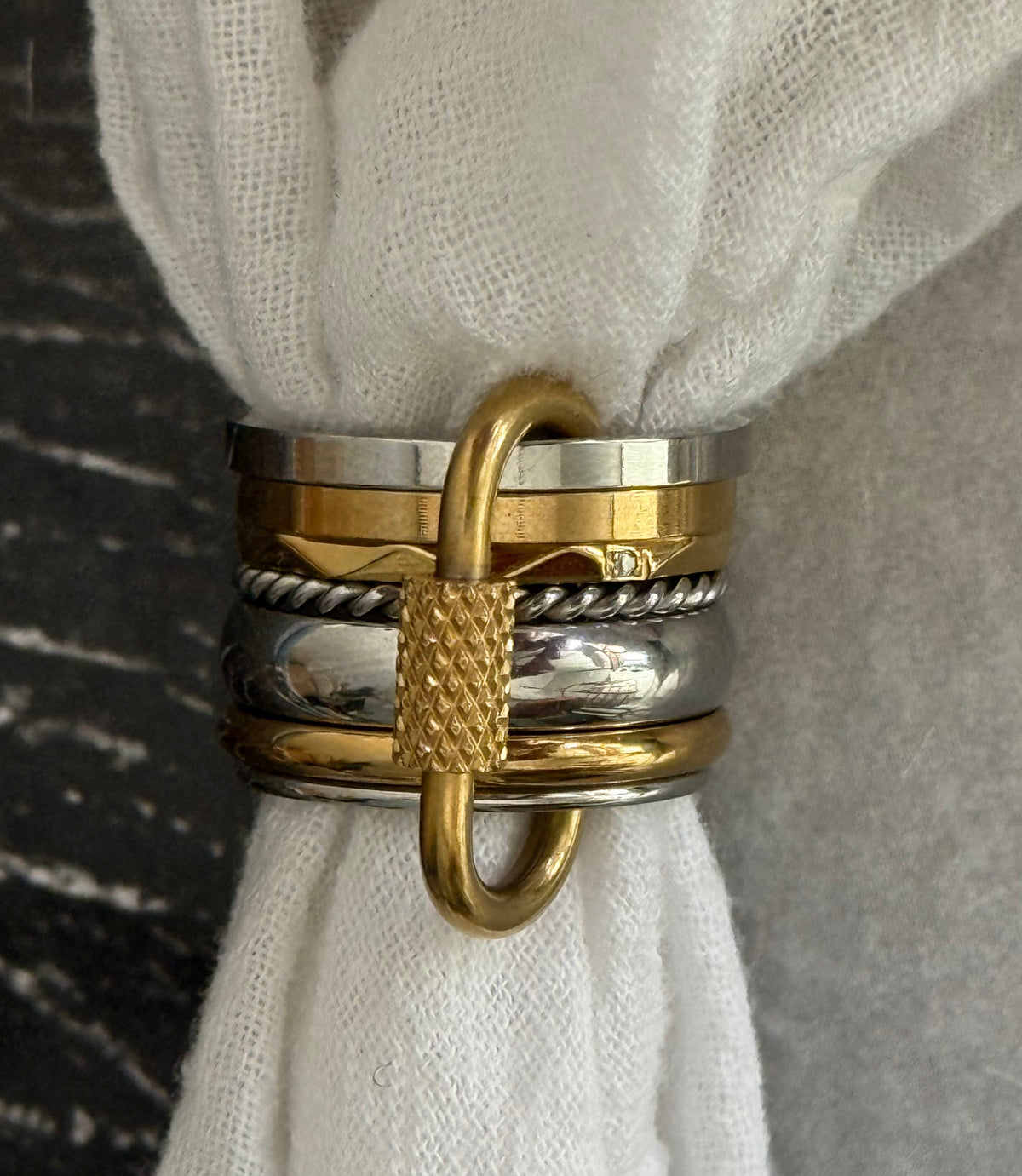 CHEVALIER TRINITY  RING (size 5)