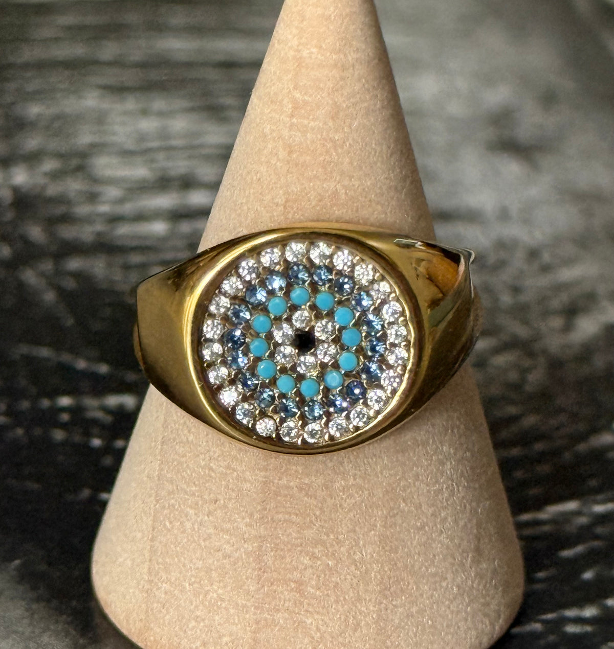 CHEVALIER EVIL EYE GLOW RING