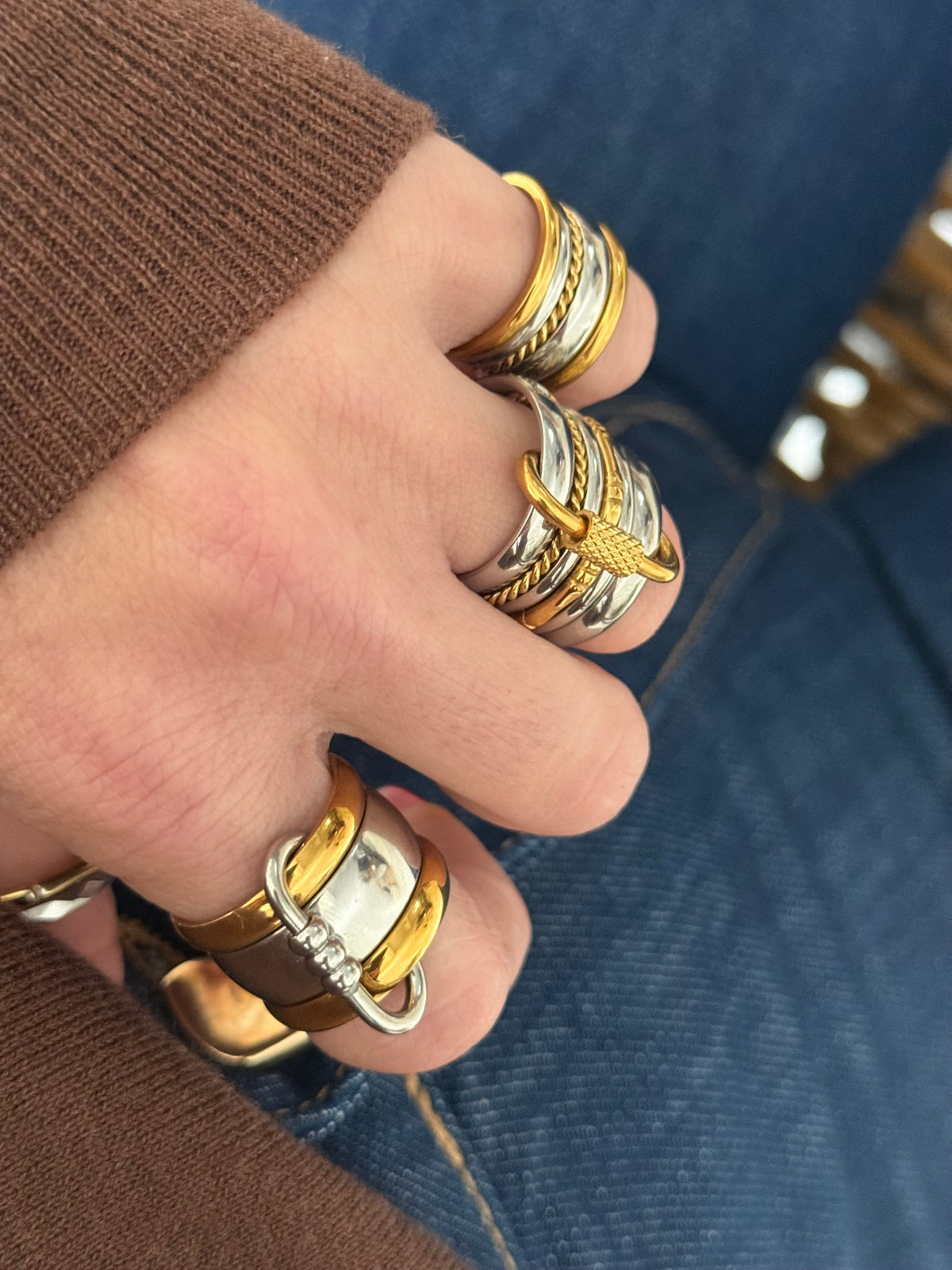 TRILINK RING (SIZE 7 & 8)