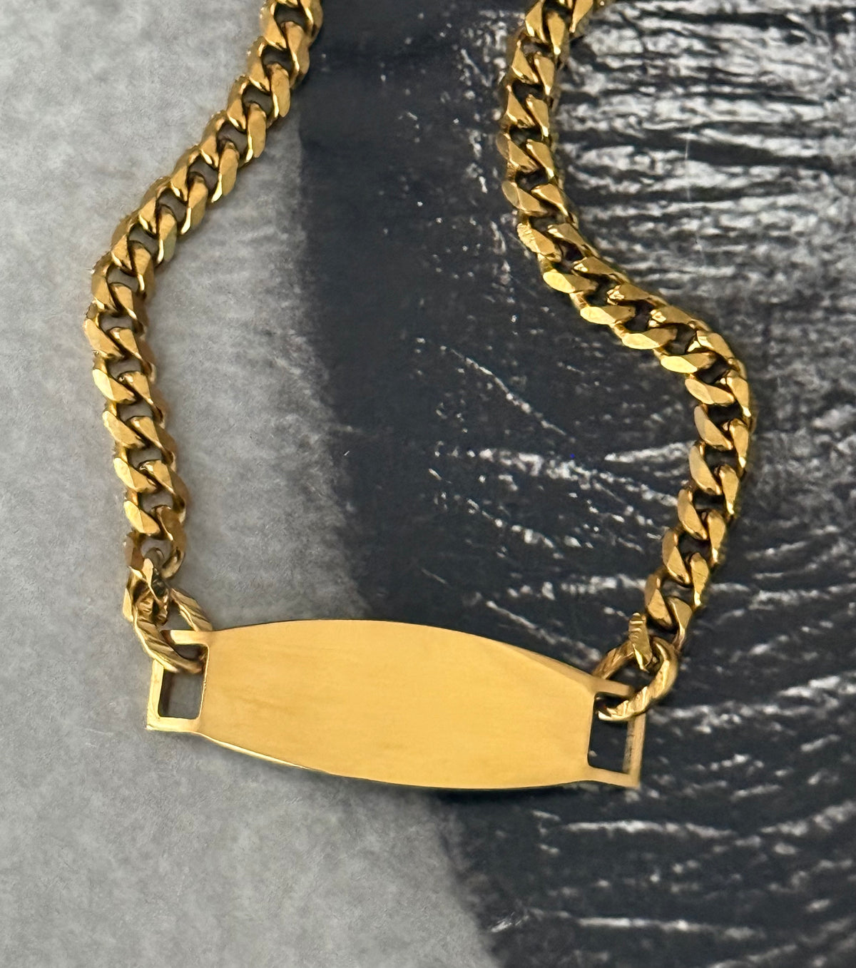 GOLD ID CHOKER