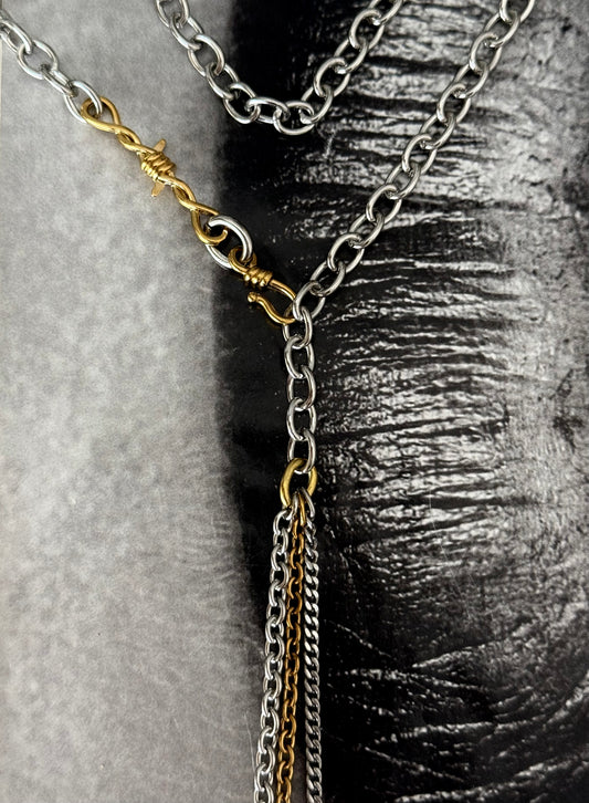 CHAIN TIE NECKLACE