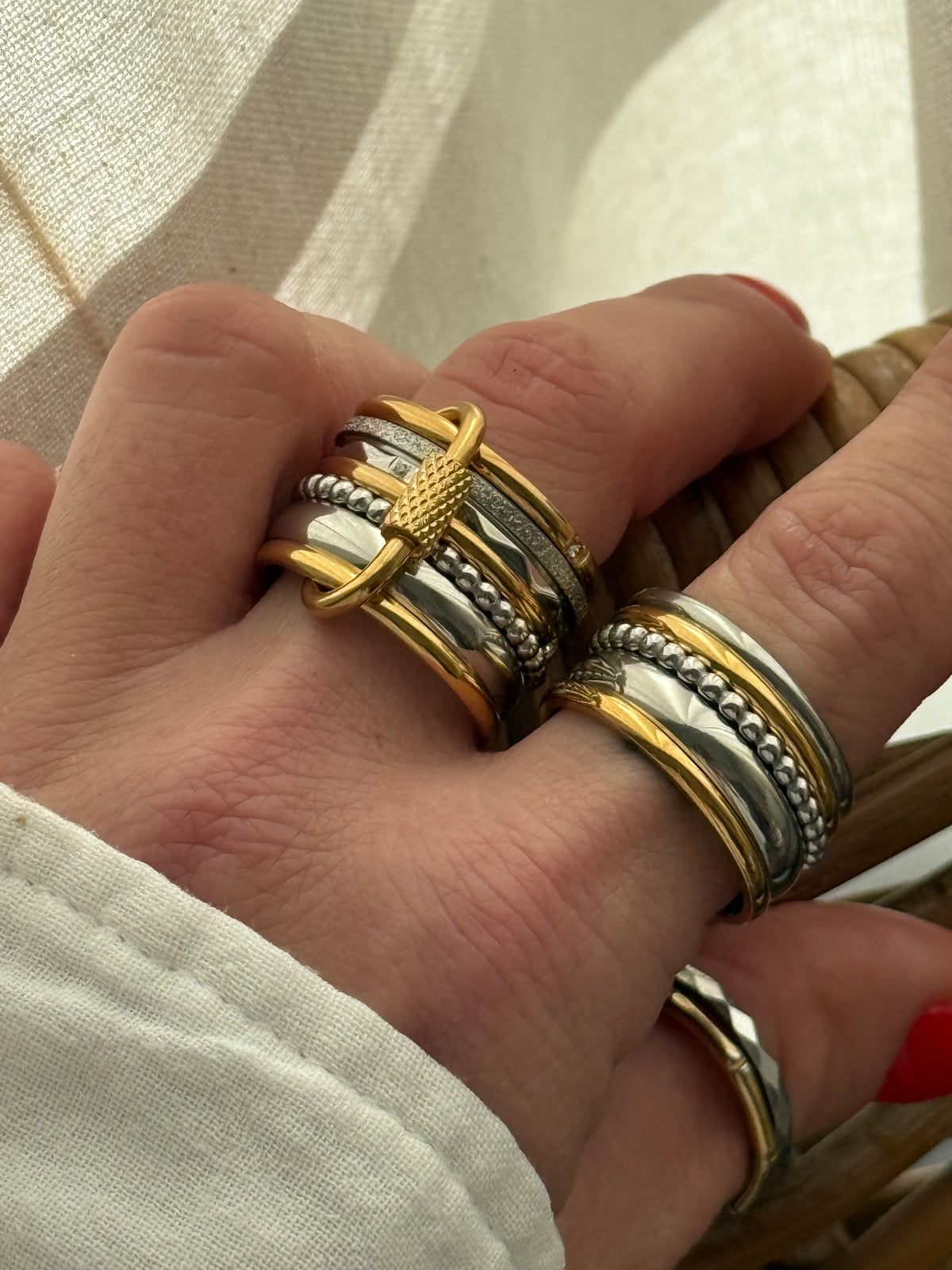 MULTI LAYERS RING (SIZE 11)