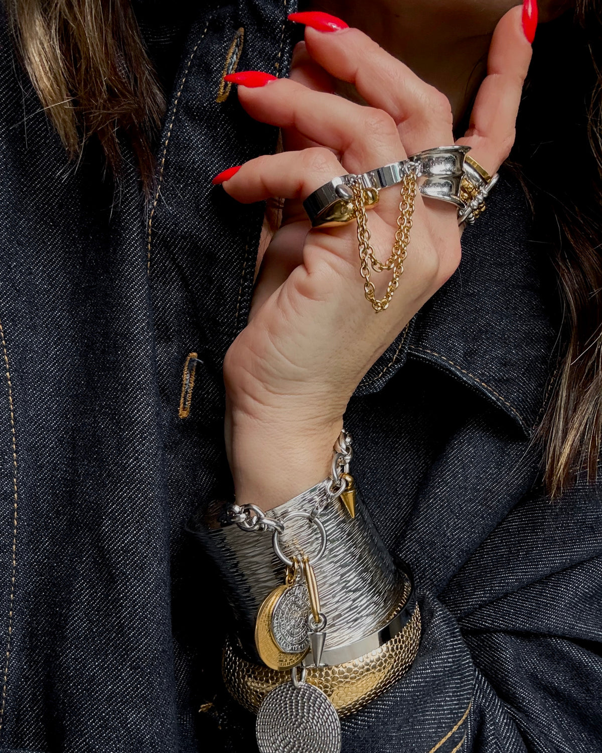 DOUBLE CHAIN RING