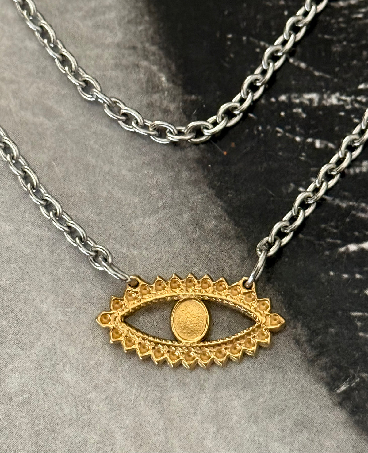 GOLDEN EYE NECKLACE
