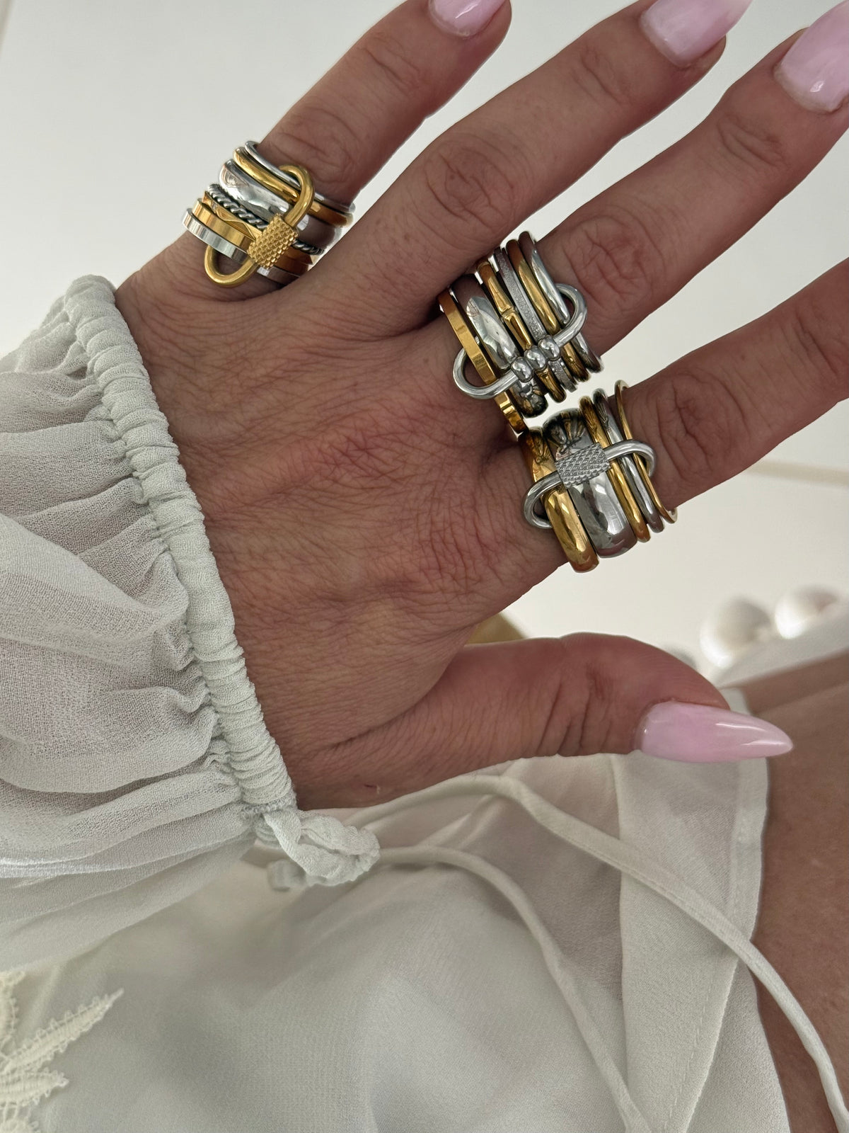 CHEVALIER TRINITY  RING (size 5)