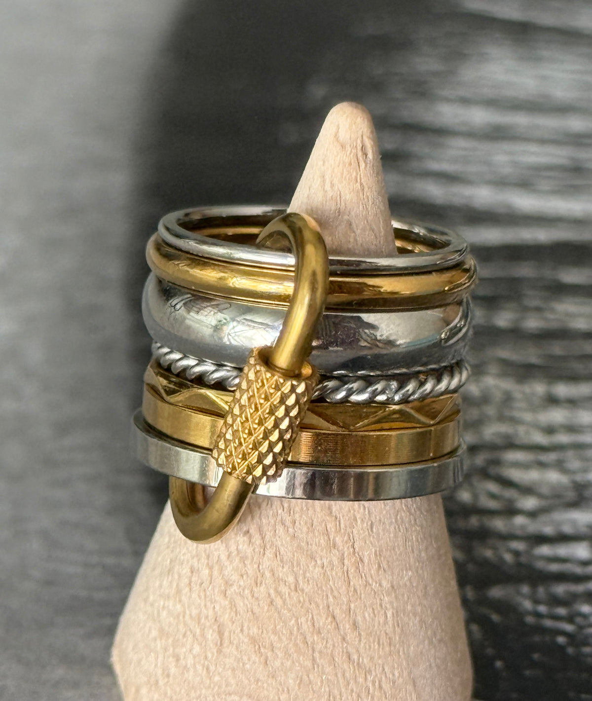 CHEVALIER TRINITY  RING (size 5)