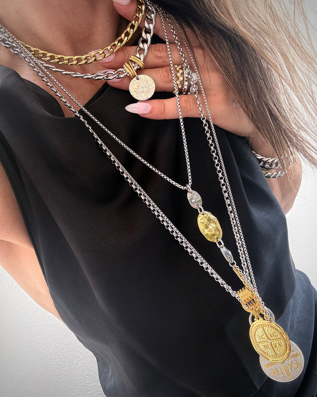 DUAL MIX NECKLACE