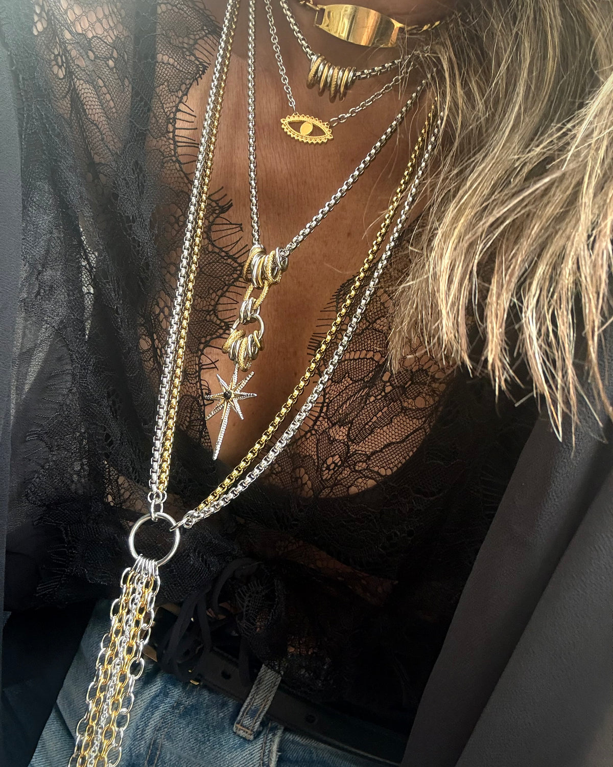 GOLDEN EYE NECKLACE
