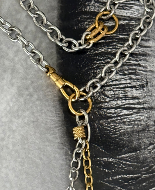 TIE CHUNKY NECKLACE